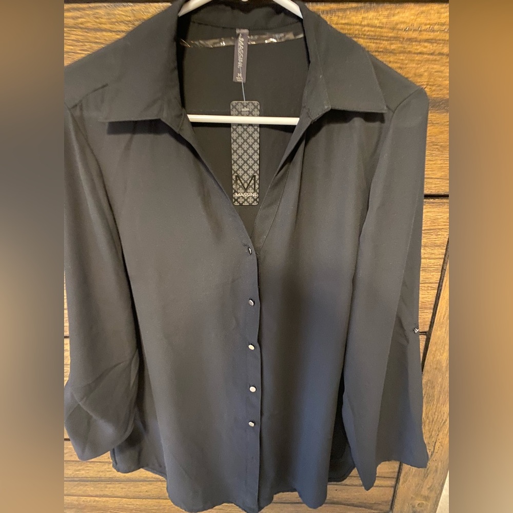 Massini button up blouse